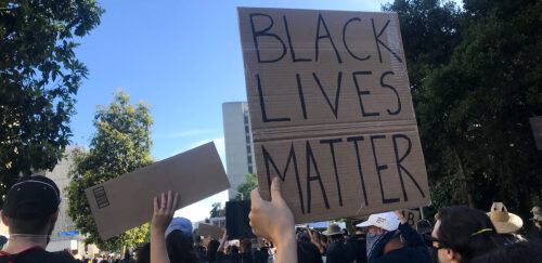 Black Live Matter Protester